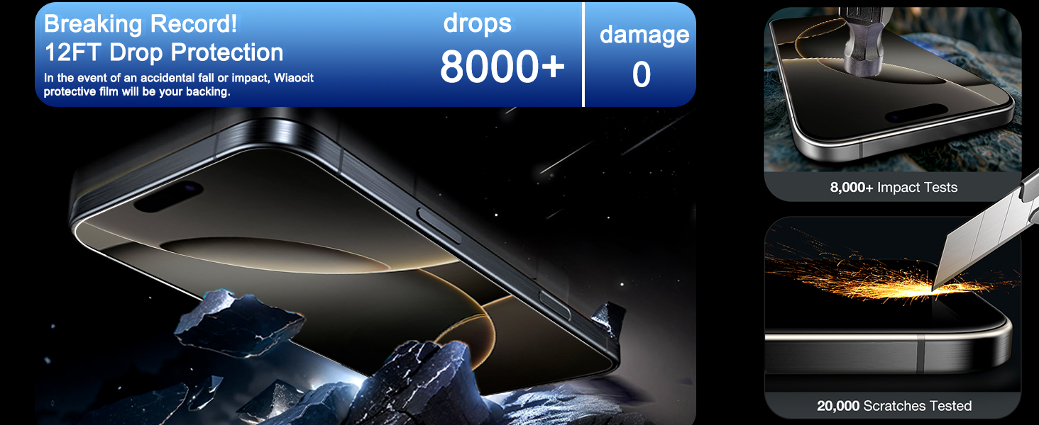 iPhone 16 Pro Max Privacy Screen Protector