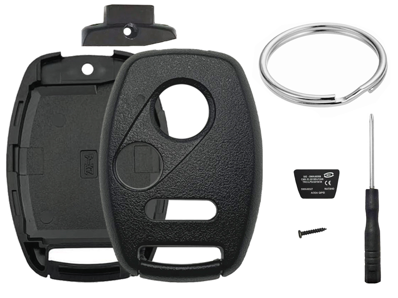 Key Fob Shell for Honda Civic LX Accord Crosstour Coupe CR-V CR-Z Pilot 