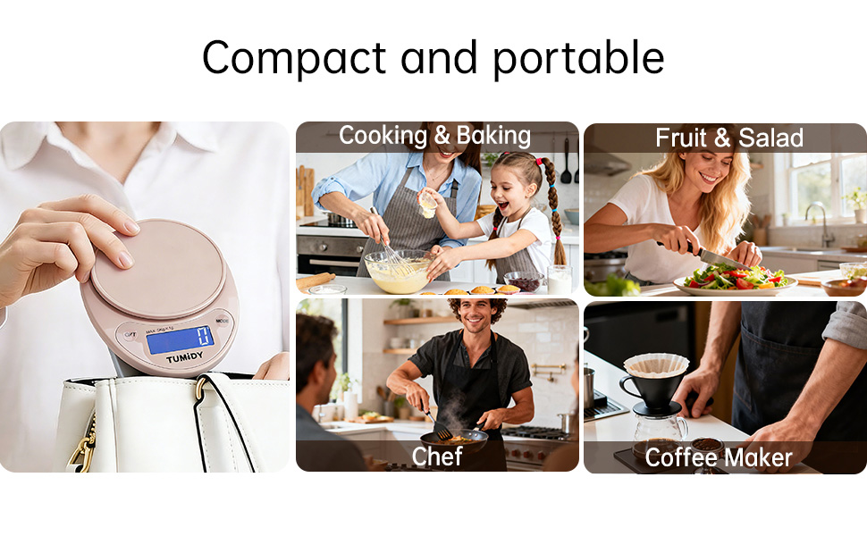 kitchen and food scale
