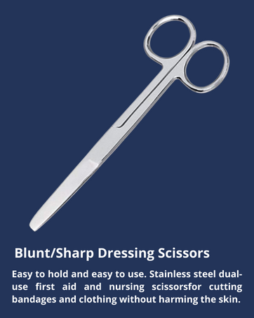 Blunt sharp scissors