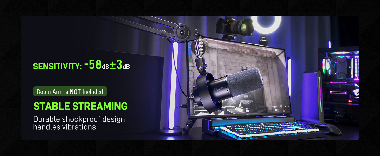 dynamic streamingmicrophone