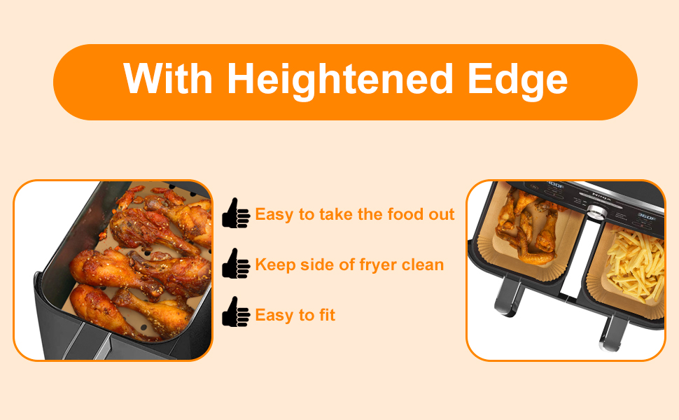 Air Fryer Liners Disposable for Ninja Air Fryer