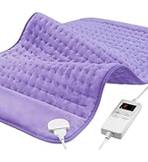 NBKLS Heating Pad for Back, Large Heating Pads for Body Muscle Pain Cramps Relief, 6 Heat Setting...