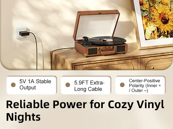 Reliable Power for Cozy Vinyl Nights