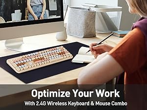 girly keyboard and mouse