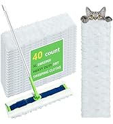 40 Count XL Heavy Duty Dry Sweeping Cloths for Swiffer Sweeper XL Mop - Disposable X-Large Pet Re...