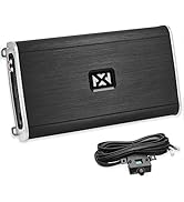 NVX VAD27001 2700W RMS Class D Monoblock Car/Marine/Powersports Amplifier with Bass Remote (Marin...