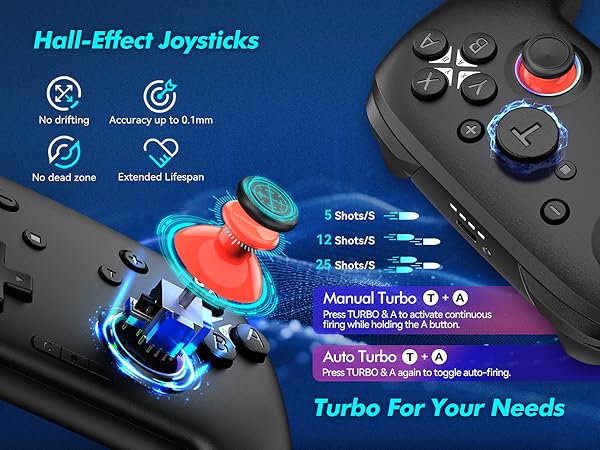 Hall Game Controller