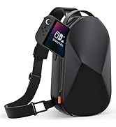 COOWPS Sling Bag for Nintendo Switch 2 (2025)/Switch OLED/Steam Deck, Power Bank, Portable Crossb...