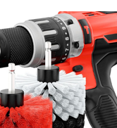 drill brush attachement