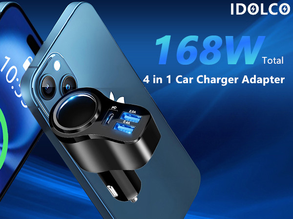 Cigarette Lighter USB Charger