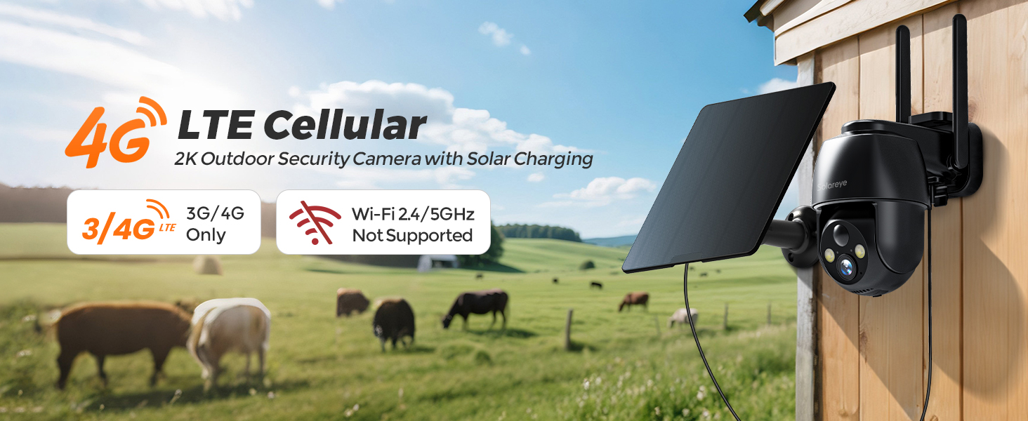 4G LTE Cellular Camera