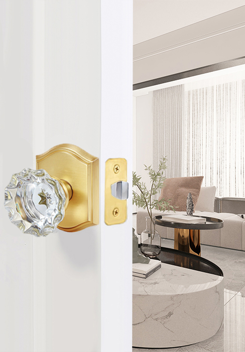 gold door knob