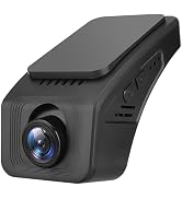 B100S Dash Cam, 1080P Full HD Front Camera, Hidden Design, Wide Angle Lens, Loop Recording, with ...