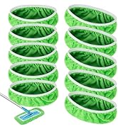 Unoutur Reusable Dry Sweeping Cloths Microfiber Wet Mop Pads Compatible with Swiffer Sweeper Mop ...