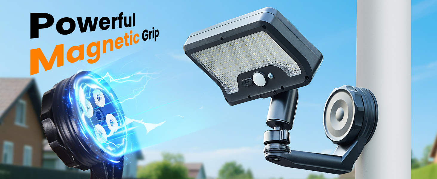 magnetic motion sensor light