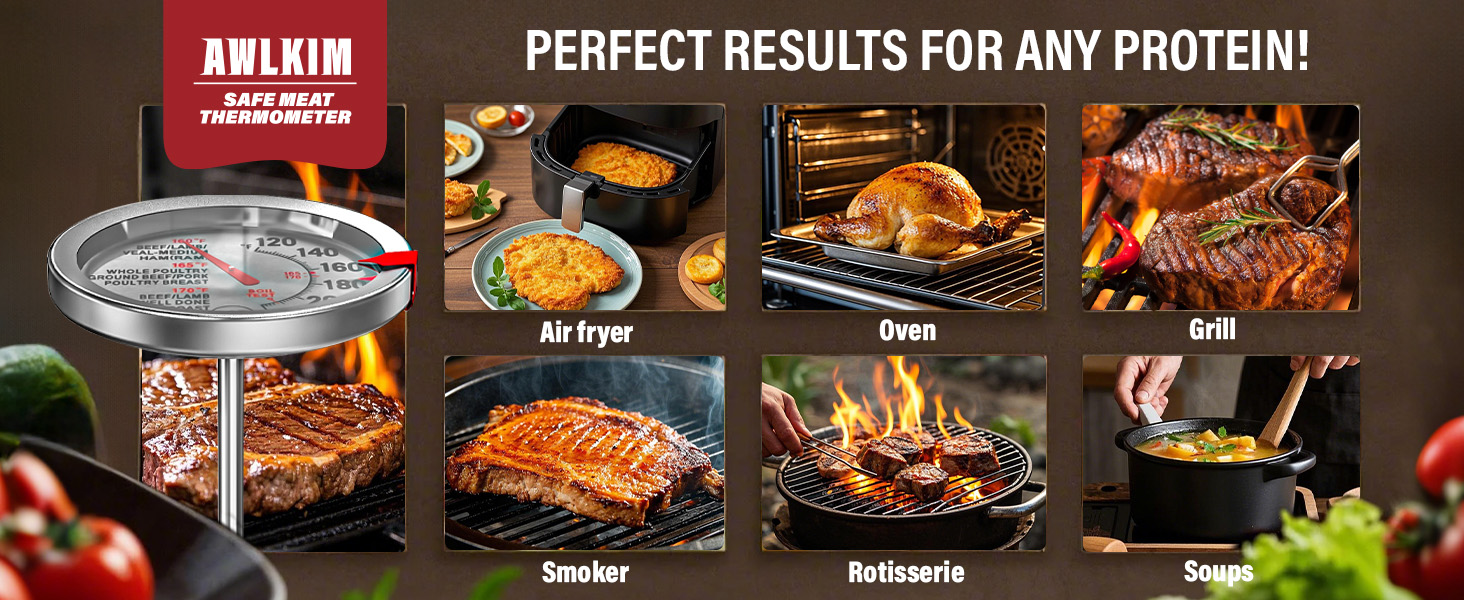 Oven Safe Meat Thermometer