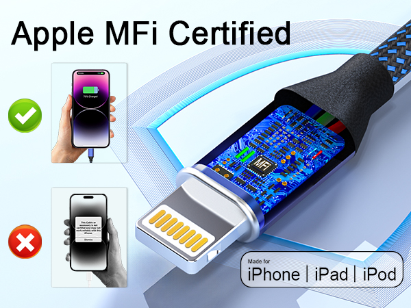 MFi Certified Lightning Cable