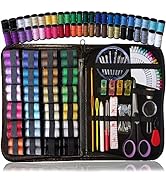 ARTIKA Sewing Kit for Adults and Kids (119 PCS) - Small Beginner Set w/Multicolor Thread, Needles...