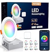 Smart LED Recessed Lighting 4 Inch