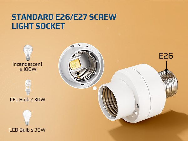 Remote Control Light Socket