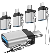 USB C to USB Adapter,5Pack Type C OTG Converter, Type C Male to USB 3.0 Female Adapter for Samsun...