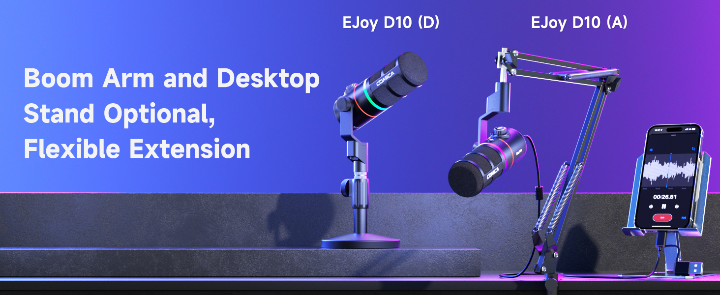 EJoy D10 USB Gaming Microphone