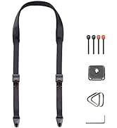 PGYTECH Camera Shoulder Strap Lanyard Camera Straps for Photographers Adjustable Quick Release Bu...
