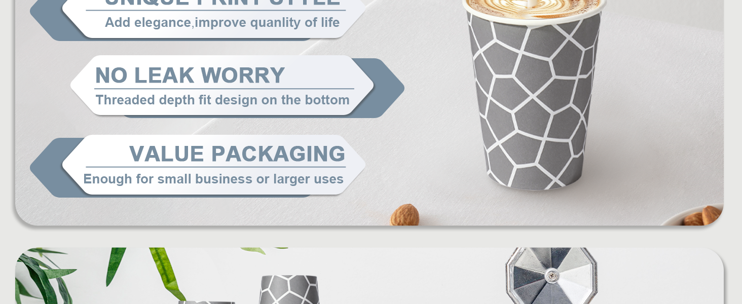 paper hot cups 12 oz coffee cups hot beverage cups paper cups 12 oz cold disposable coffee cups