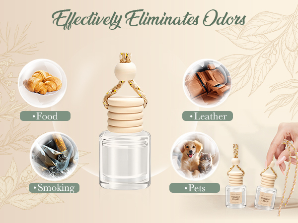 effectively eliminates unpleasant odors