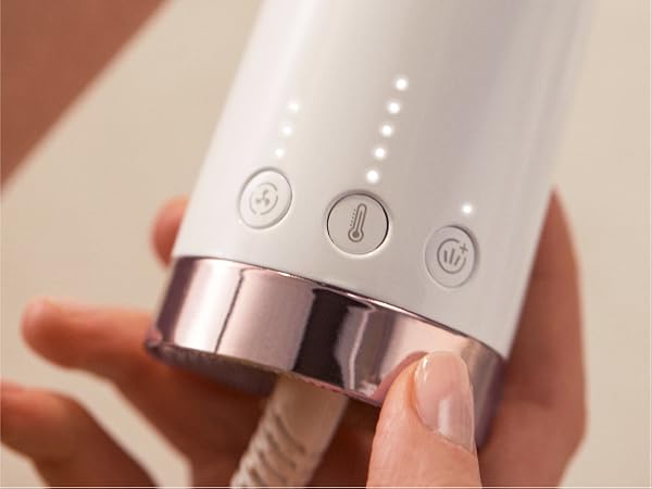 T3 AireBrush Duo includes 5 heat & 3 speed settings for every hair type and texture
