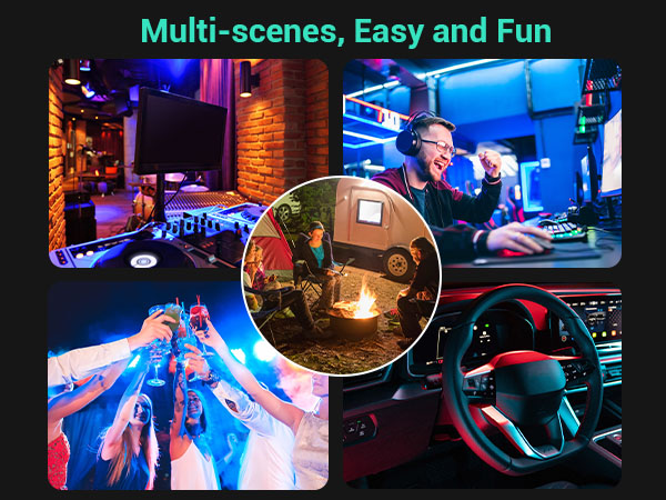 rgb video light