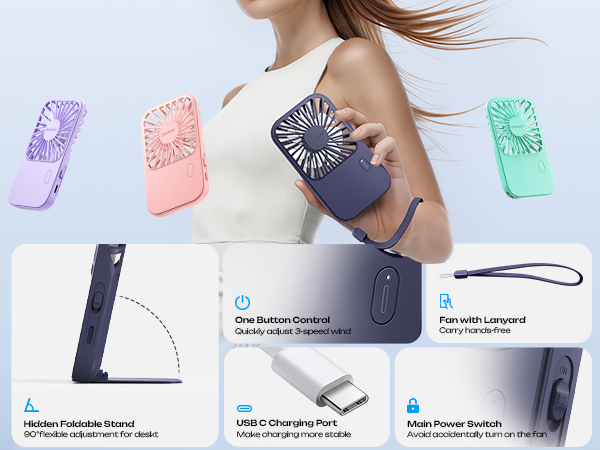 portable mini fan 
