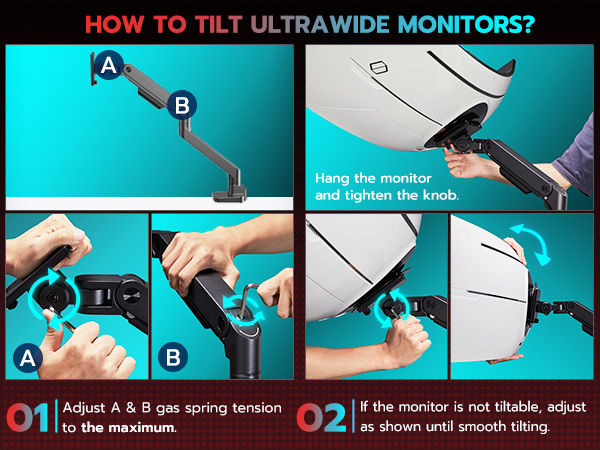 49 inch ultrawide monitor arm