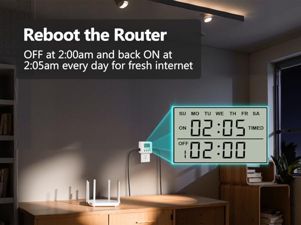 Reboot the Router