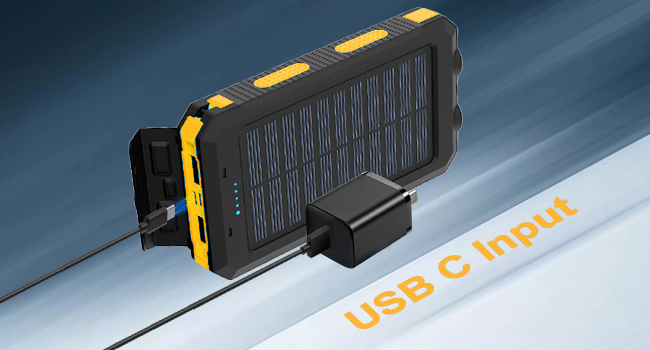 camping gear power bank fast charging