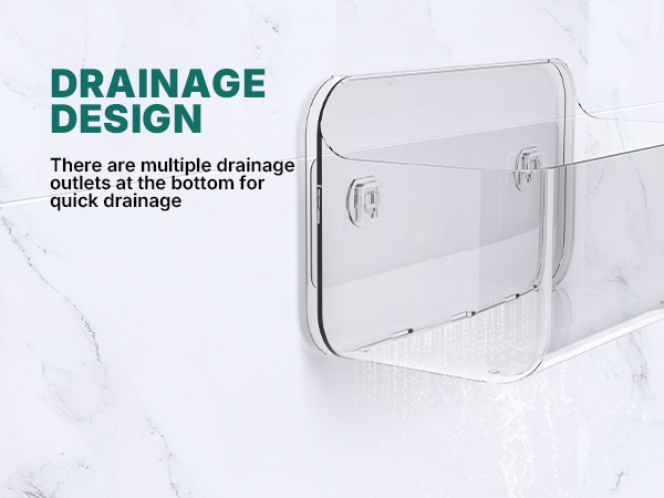 shower shelf for inside shower