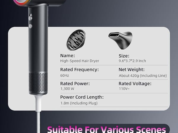 blow dryer with diffuser