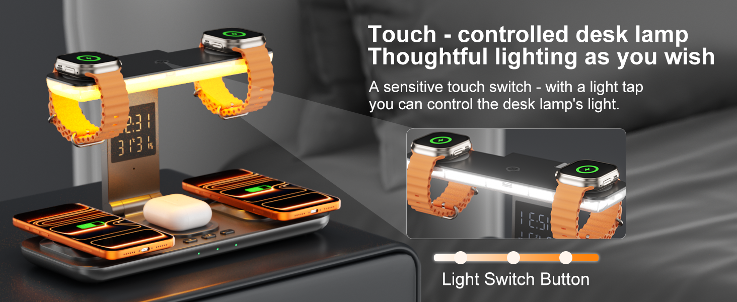 dual phone charging station