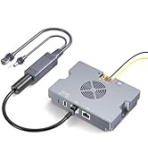 Starlink Mini PoE Splitter Kit, 350W Starlink Gen 3 PoE, 52V/6A DC, USB-A &amp; Type-C, 9-36V Input, ...