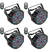 Stage Lights 36 LED Par Lights, U`King RGB Par Light Uplights Stage Lighting Indoor for Christmas...