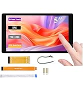 UeeKKoo 5inch DSI LCD Touch Screen 720 x 1280 IPS Capacitive Display Compatible with Raspberry Pi...