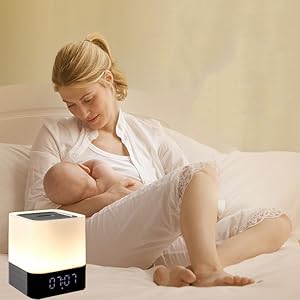 kids mp3 alarm clock alarm clock with speaker alarm clock with bluetooth mp3 night light clock