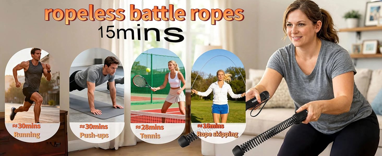 cordless battle ropes