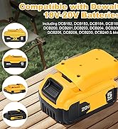 Starlink Mini Battery Adapter Compatible with DeWalt, [Low Voltage Cutoff Protection] Starlink Mi...