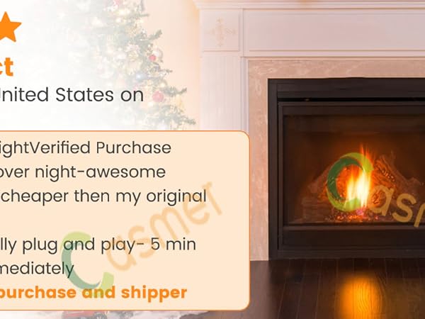 gas fireplace thermostat