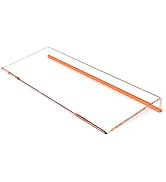 Beego Ergonomic Computer Keyboard Stand Holder Clear Acrylic Keyboard Riser Tilted Keyboard Holde...