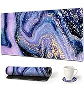 ARTSO Large Gaming Mouse Pad Extended Desk Pad XL Keyboard Mat Long Mousepad Decor Writing Pad 31...