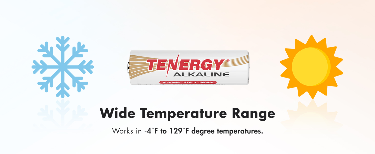 Reliable power for -4F to 129F degrees