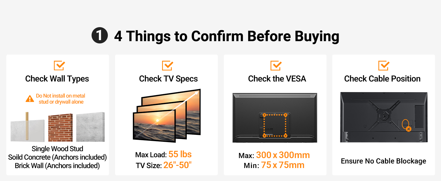 TV WALL MOUNT